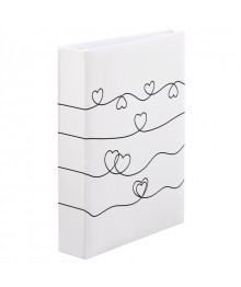 Hama album memo HEART WAVES 10x15/200, popisové štítky